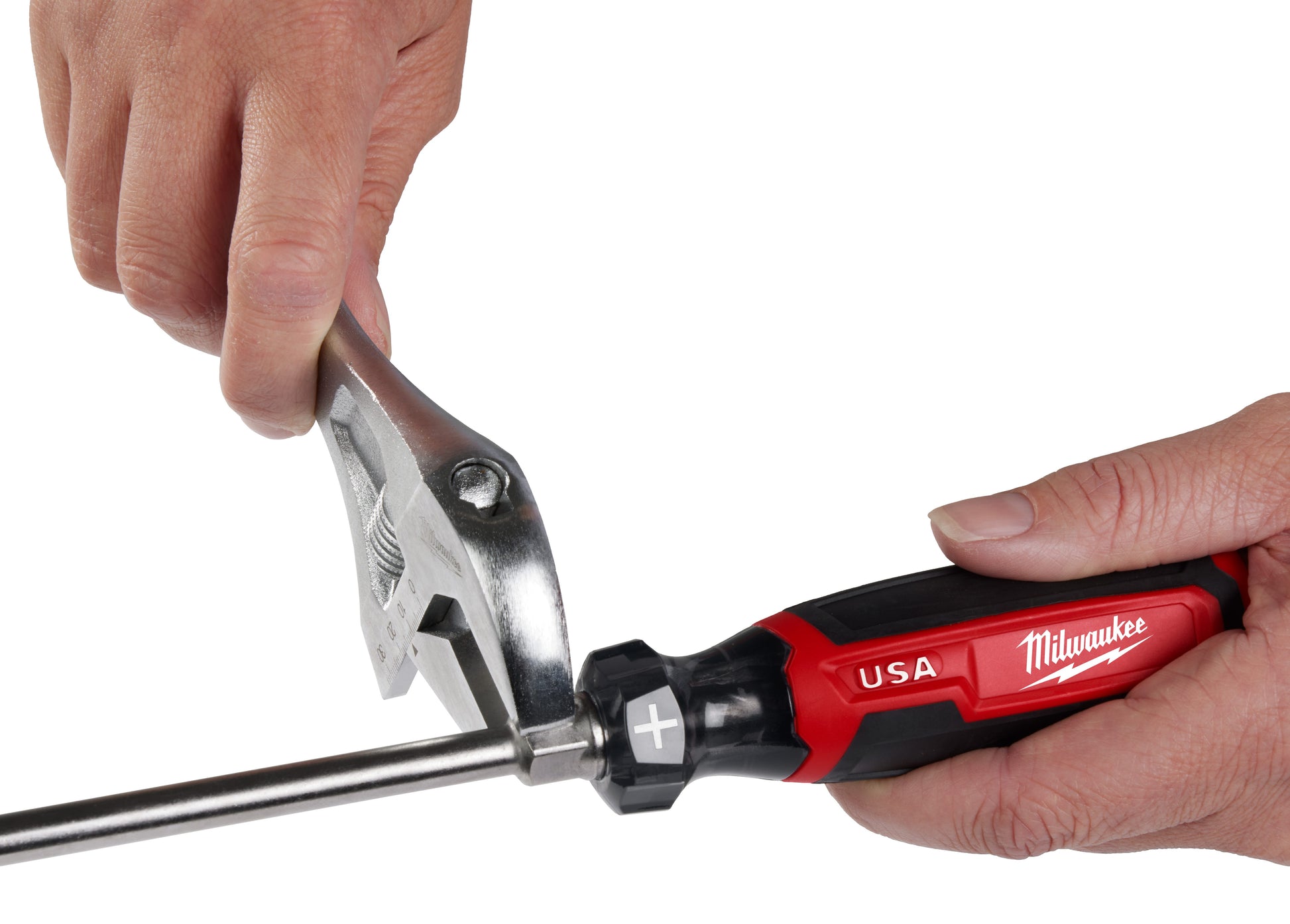Milwaukee MT209 3/8" Slotted 8" Cushion Grip Screwdriver (Made in the USA)