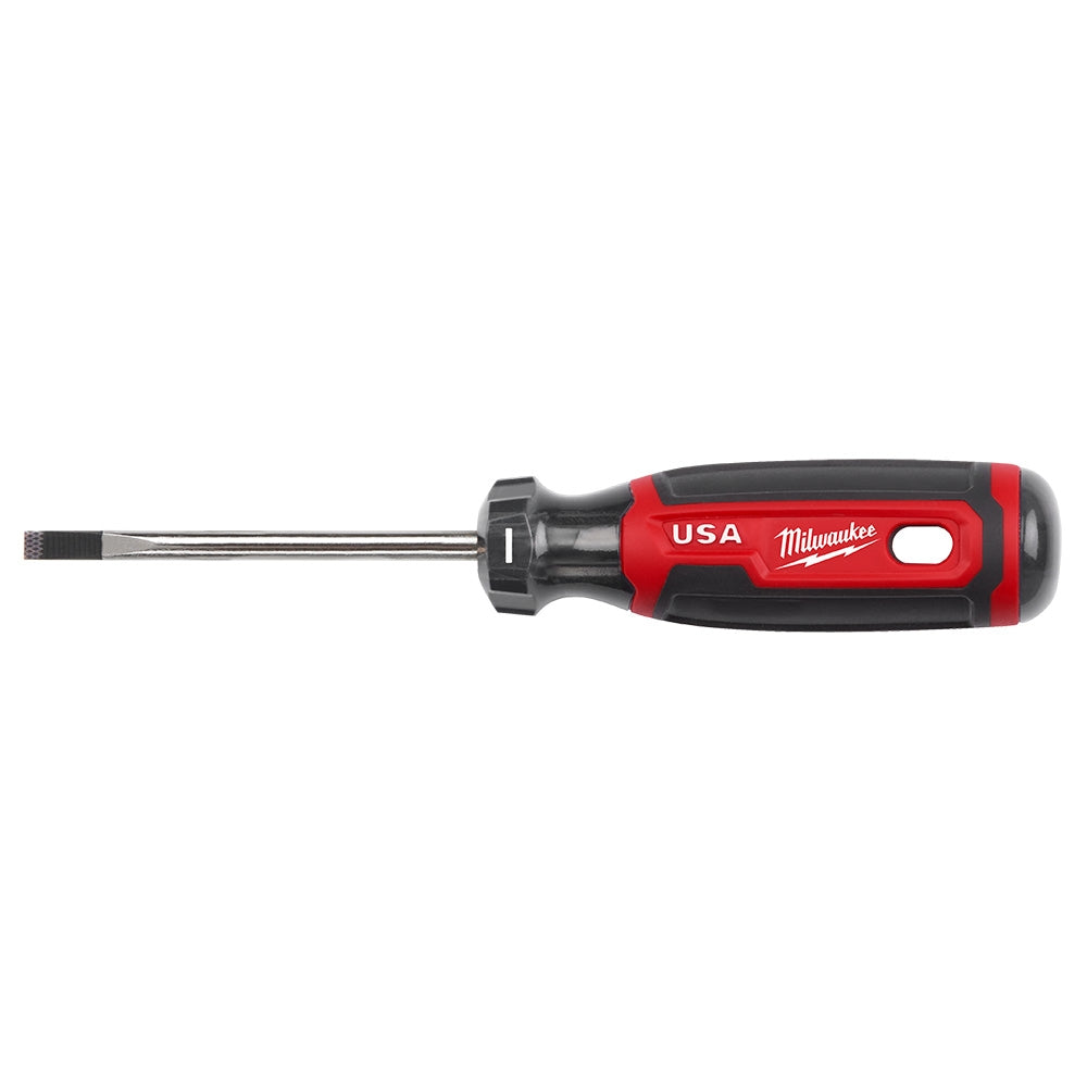 Milwaukee MT211 3/16" Cabinet 3" Cushion Grip Screwdriver (Made in the USA)