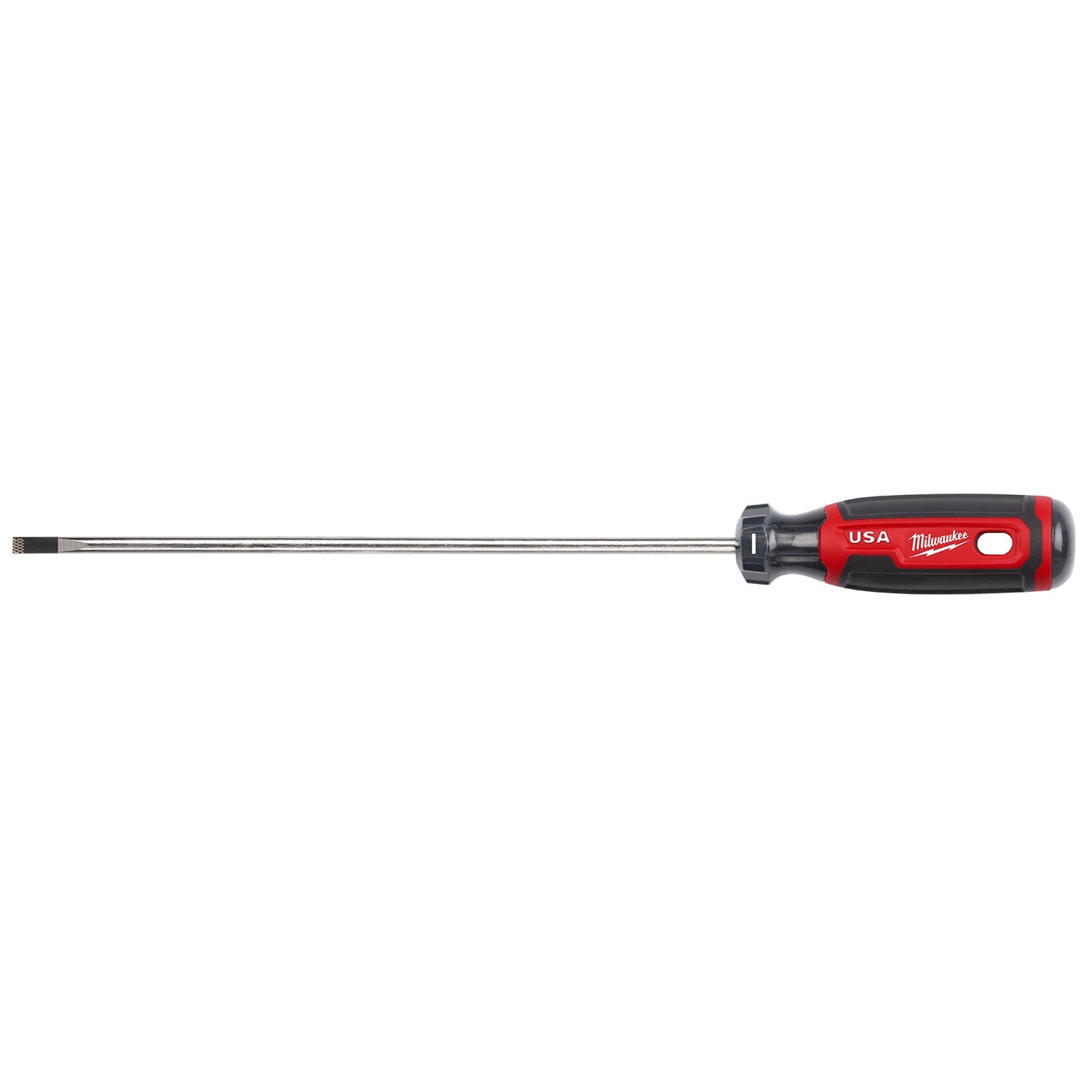Milwaukee MT213 3/16" Cabinet 8" Cushion Grip Screwdriver (Made in the USA)