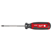 Milwaukee MT218 #2 Square 4" Cushion Grip Screwdriver (Made in the USA)