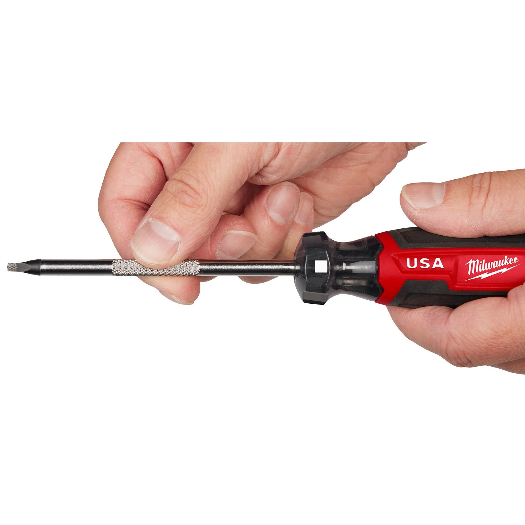Milwaukee MT218 #2 Square 4" Cushion Grip Screwdriver (Made in the USA)
