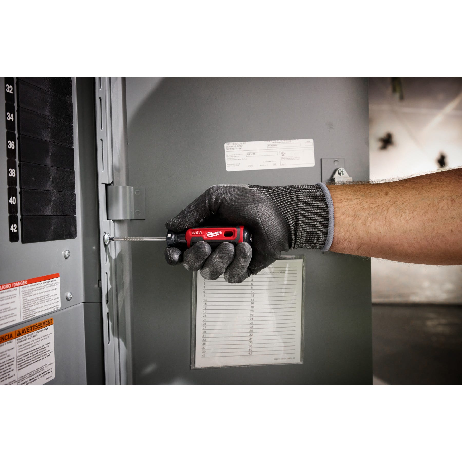 Milwaukee MT219 #3 Square 6" Cushion Grip Screwdriver (Made in the USA)