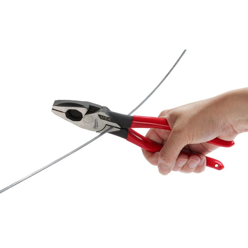 Milwaukee MT500 9" Lineman's Dipped Grip Pliers (Made in the USA)