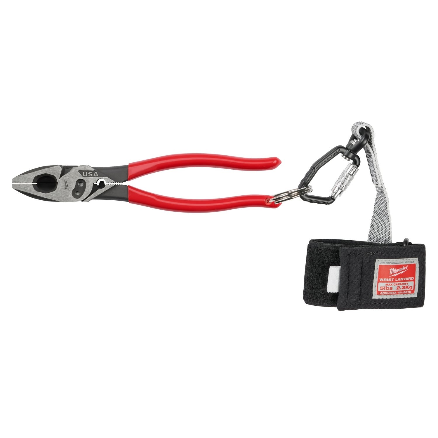 Milwaukee MT500C 9" Lineman's Dipped Grip Pliers w/ Crimper & Bolt Cutter (Made in the USA)