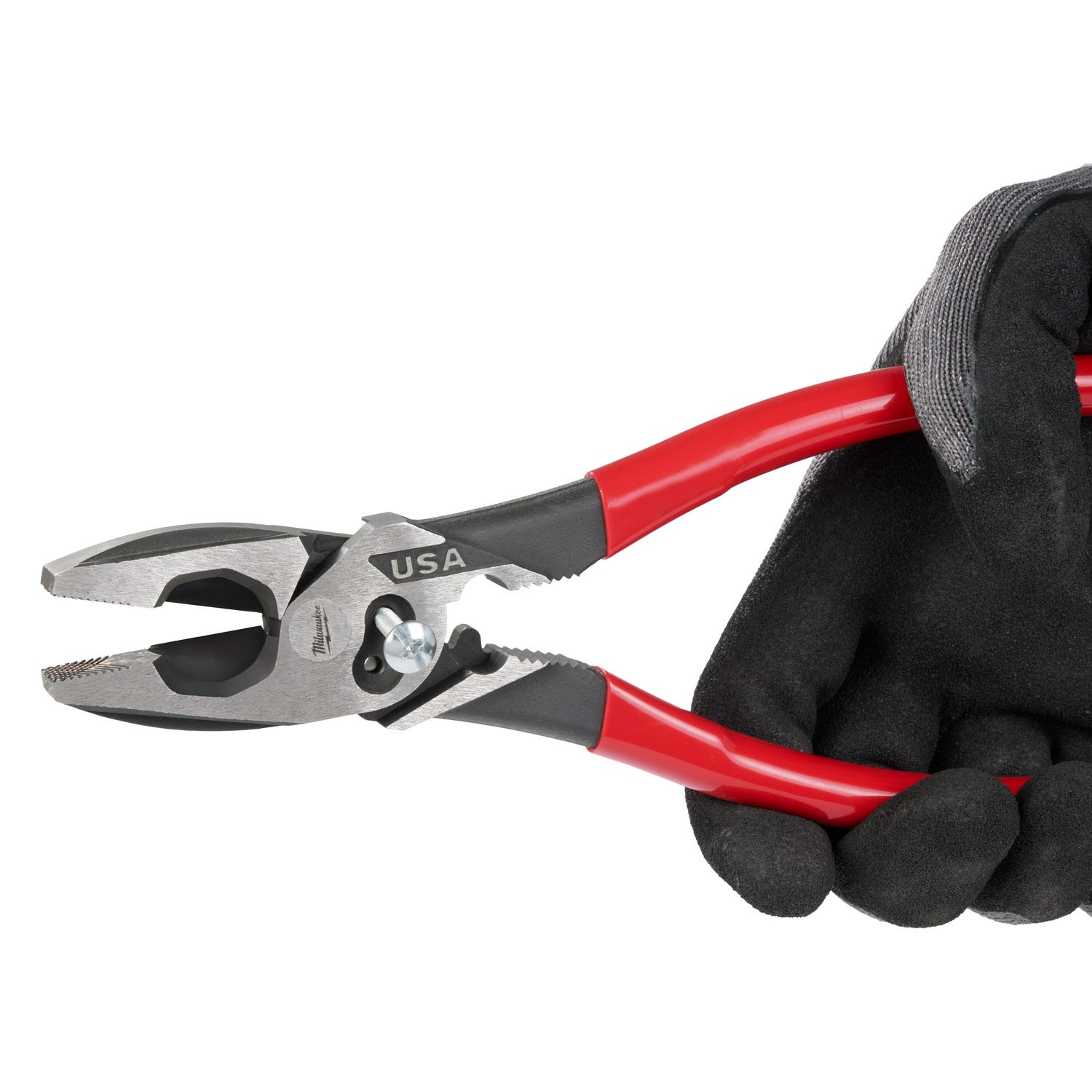 Milwaukee MT500C 9" Lineman's Dipped Grip Pliers w/ Crimper & Bolt Cutter (Made in the USA)