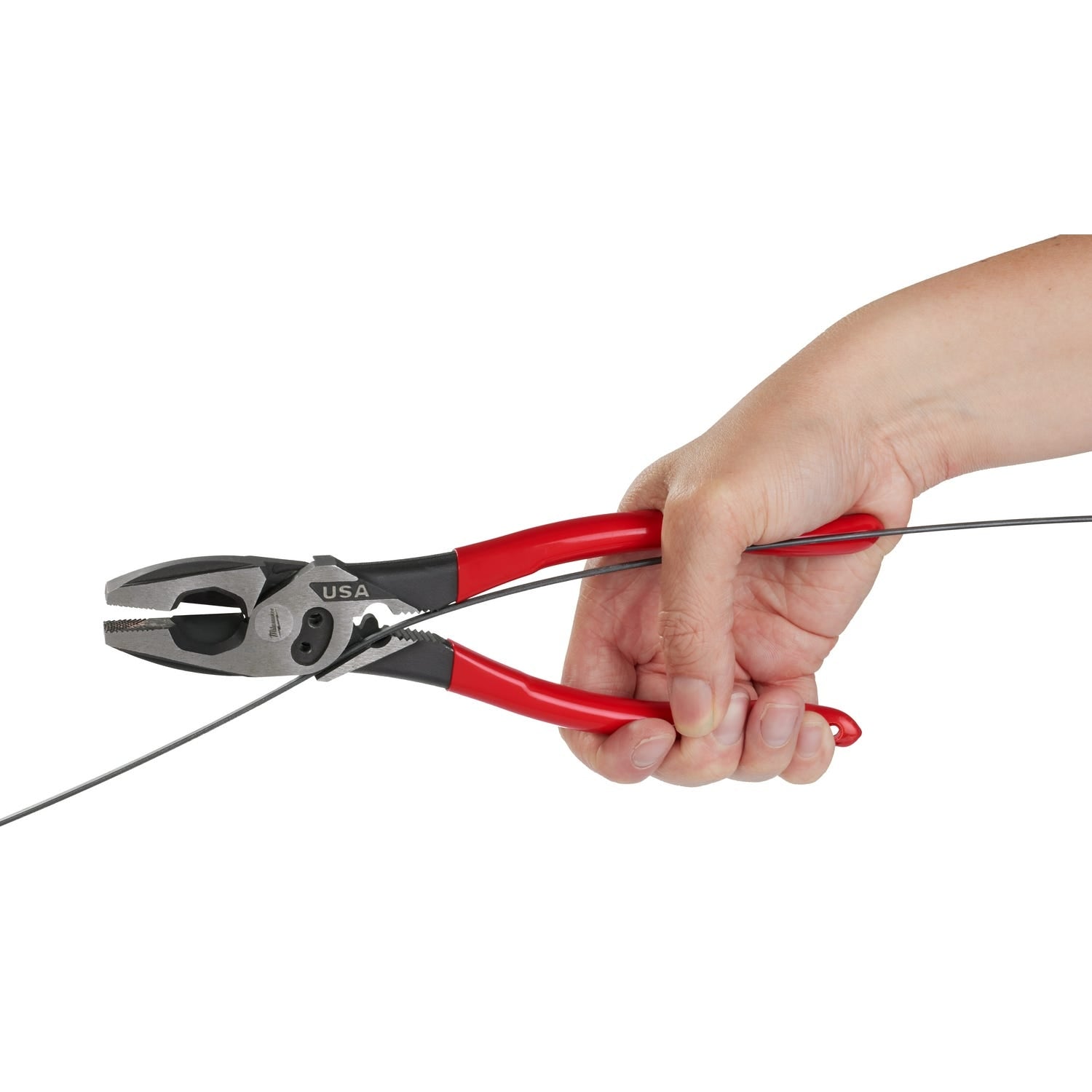 Milwaukee MT500C 9" Lineman's Dipped Grip Pliers w/ Crimper & Bolt Cutter (Made in the USA)