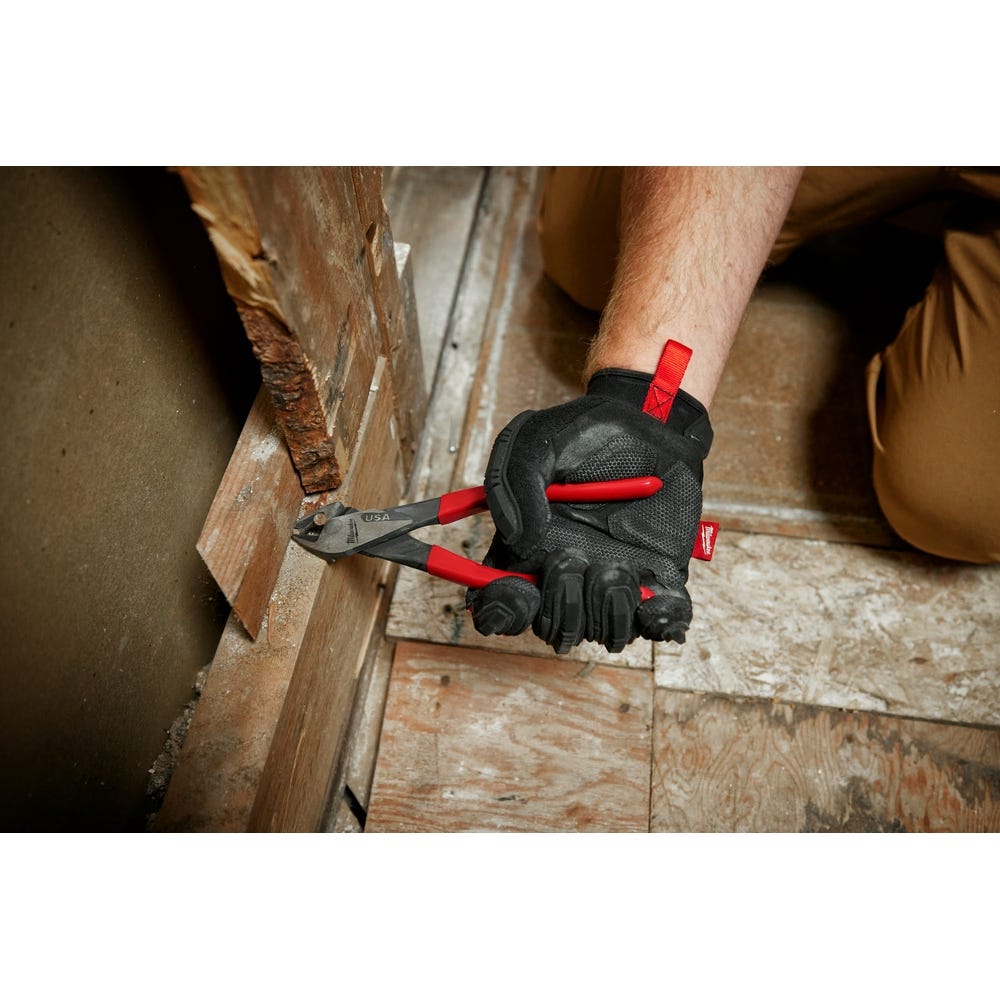 Milwaukee MT508 8" Diagonal Dipped Grip Cutting Pliers (Made in the USA)