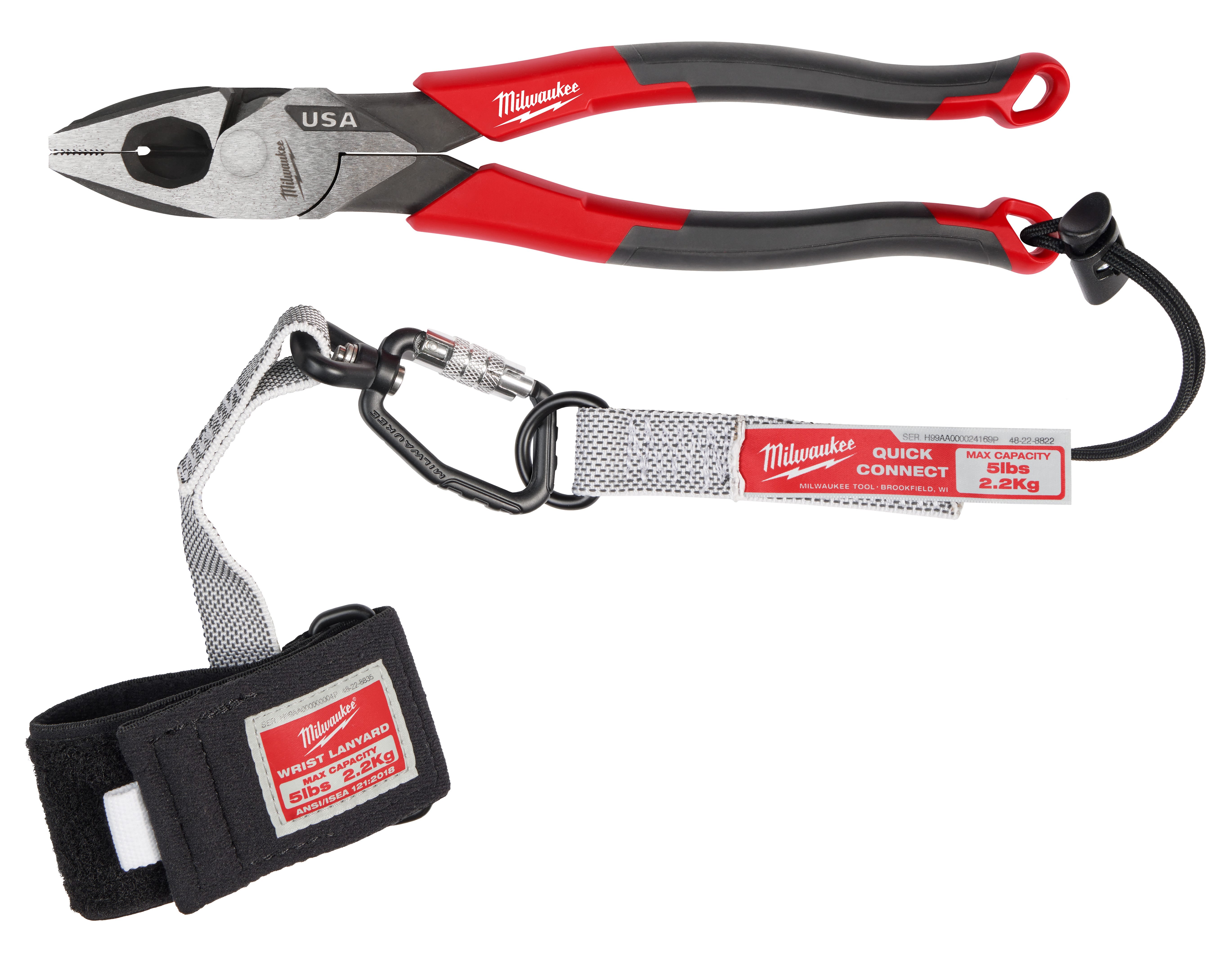 Milwaukee MT550 9" Lineman's Comfort Grip Pliers (Made in the USA)