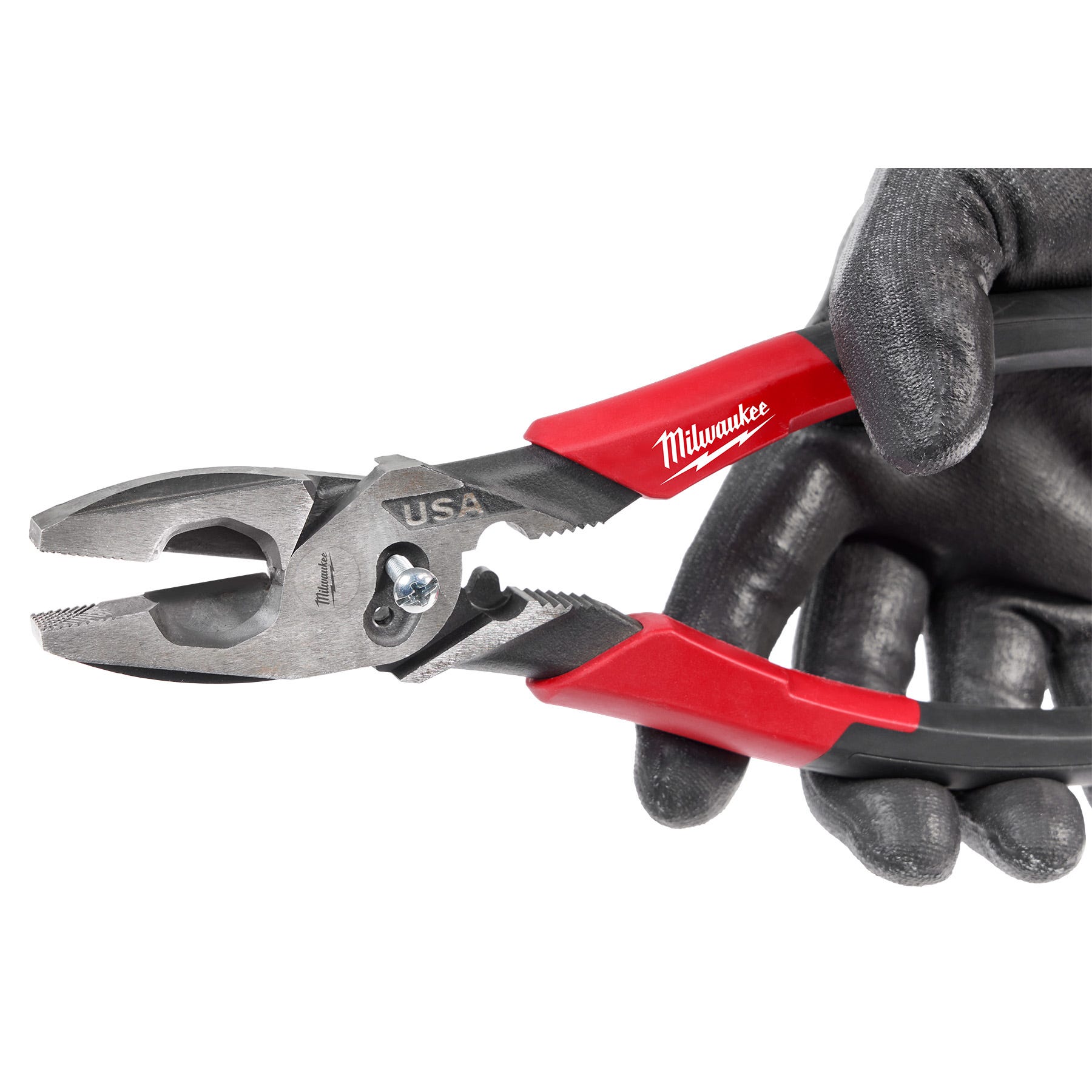 Milwaukee MT550C 9" Lineman's Comfort Grip Pliers w/ Crimper and Bolt Cutter (Made in the USA)