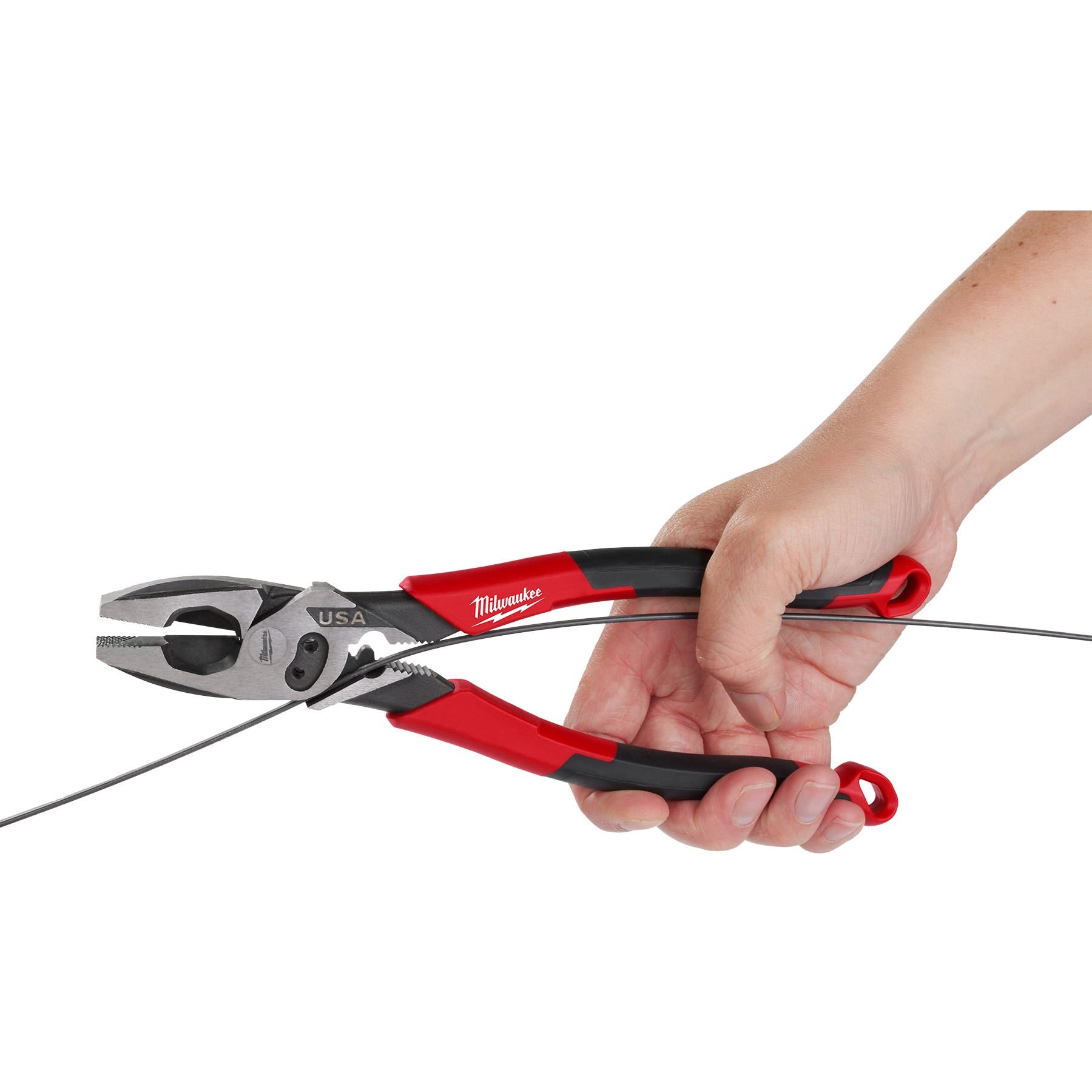 Milwaukee MT550C 9" Lineman's Comfort Grip Pliers w/ Crimper and Bolt Cutter (Made in the USA)