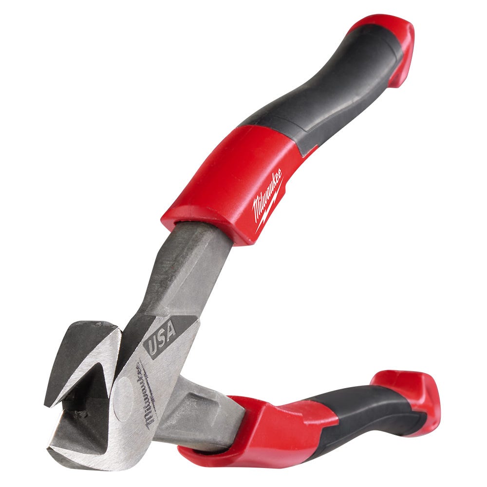 Milwaukee MT558 8" Diagonal Comfort Grip Cutting Pliers (Made in the USA)