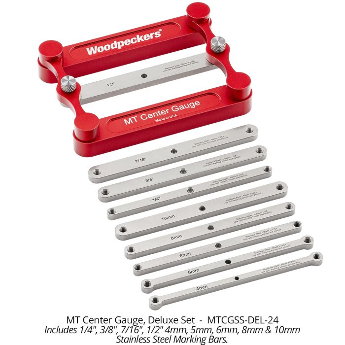Woodpeckers MTCGSS-DEL-24 MT CENTER GAUGE SS - DELUXE