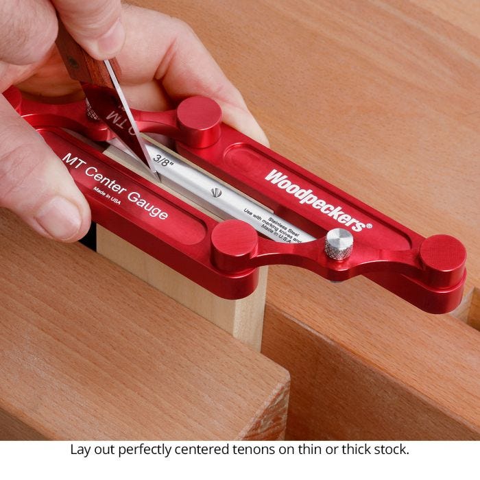 Woodpeckers MTCGSS-IN-24 MT CENTER GAUGE SS - INCH