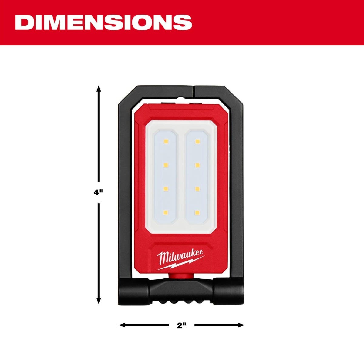 Milwaukee 2013R USB Rechargeable Low-Profile Magnetic 500-Lumen Task Light