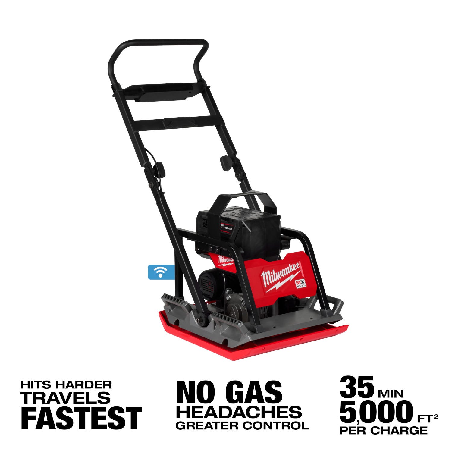 Milwaukee MXF220-2HD MX FUEL 20" Plate Compactor Kit