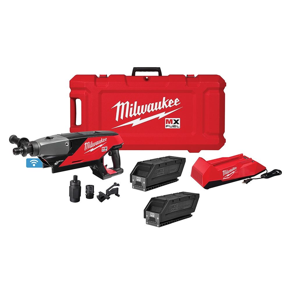 Milwaukee MXF301-2CP MX FUEL Cordless ONE-KEY Handheld Diamond Core Drill Kit