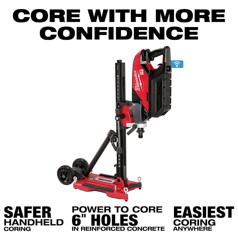 Milwaukee MXF301-2CXS MX FUEL Cordless ONE-KEY Handheld Diamond Core Drill Kit w/ Stand
