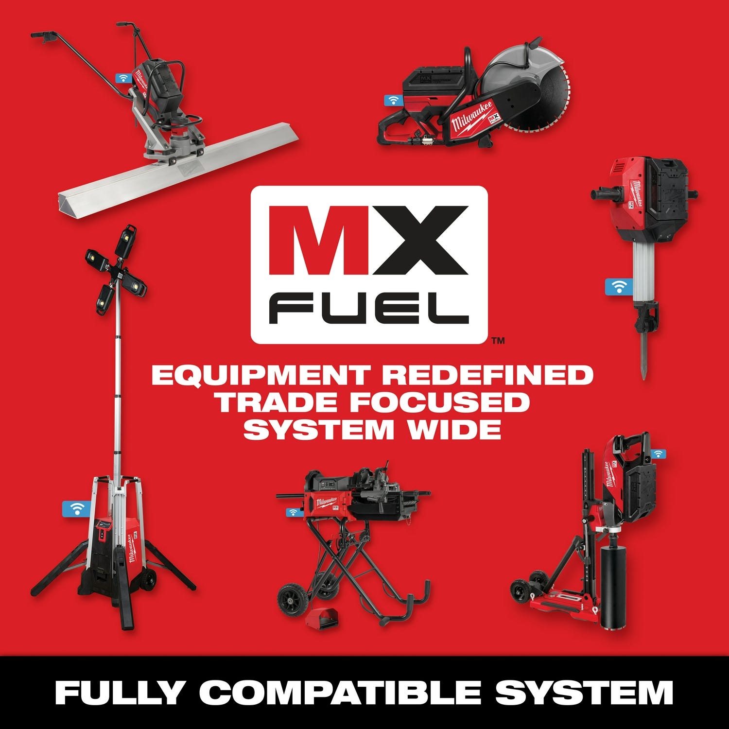 Milwaukee MXF315-0 MX FUEL 14" Cut-Off Saw w/ RAPIDSTOP Brake (Tool Only)
