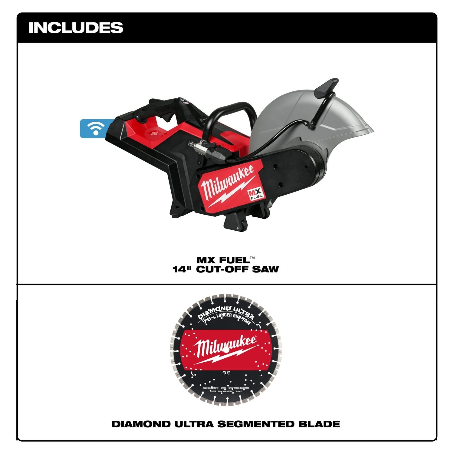 Milwaukee MXF315-0 MX FUEL 14" Cut-Off Saw w/ RAPIDSTOP Brake (Tool Only)