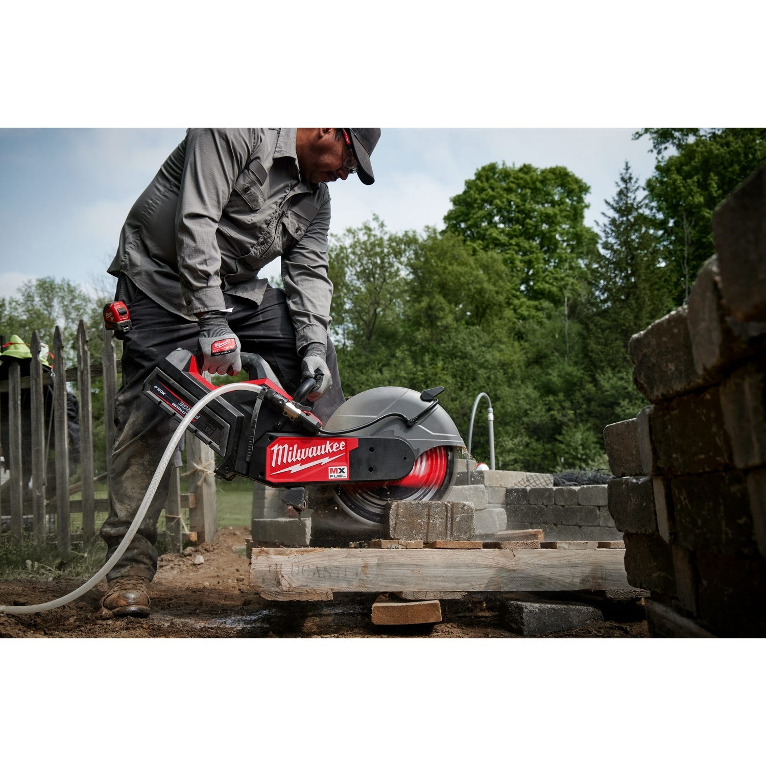 Milwaukee MXF315-0 MX FUEL 14" Cut-Off Saw w/ RAPIDSTOP Brake (Tool Only)