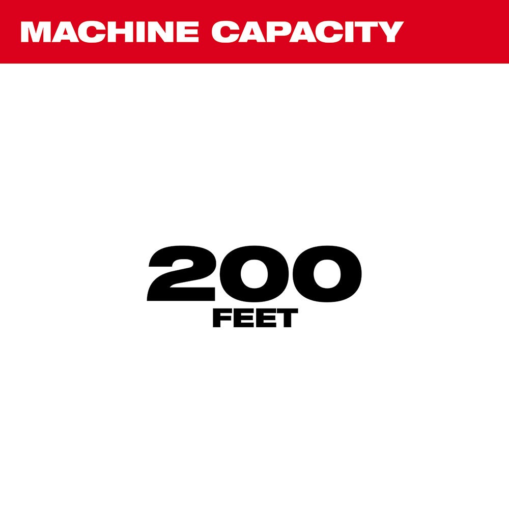 Milwaukee MXF500-1CP MX FUEL Cordless ONE-KEY Sewer Drum Machine