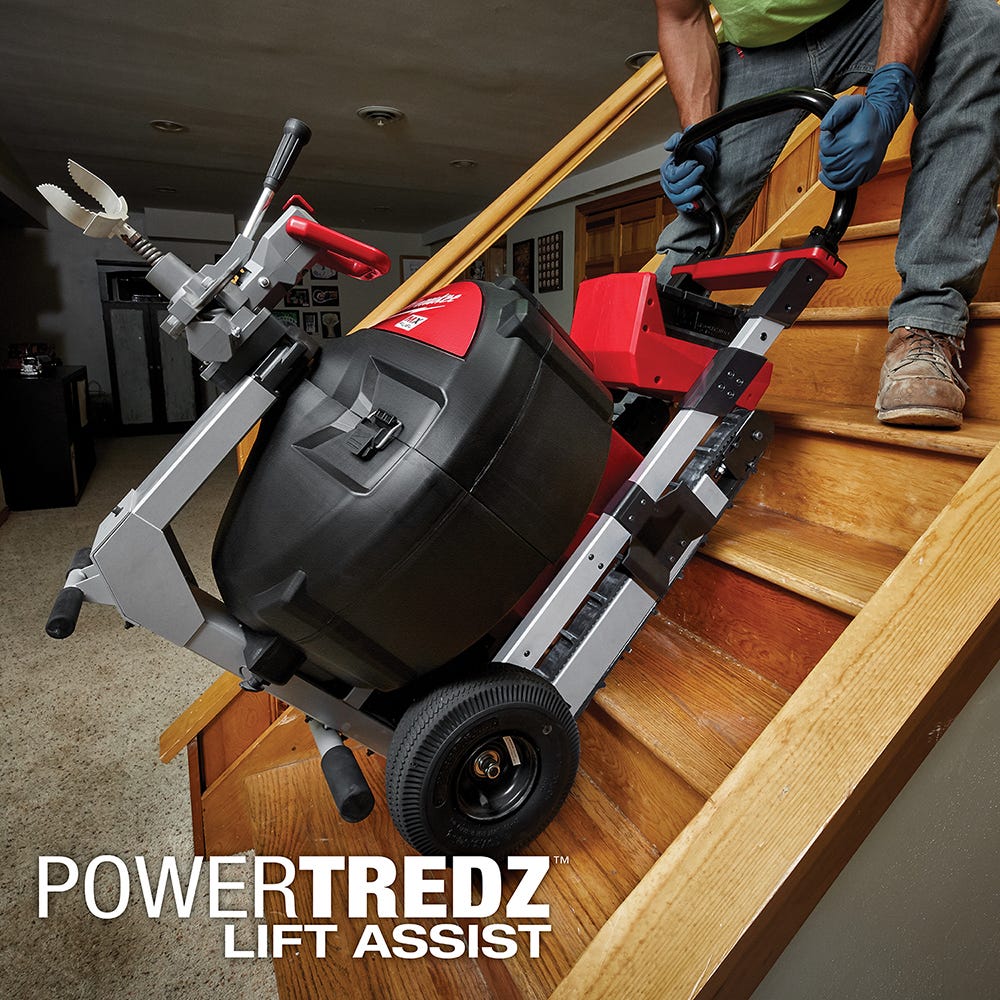 Milwaukee MXF501-1CP MX FUEL Cordless ONE-KEY Sewer Drum Machine w/ POWERTREDZ