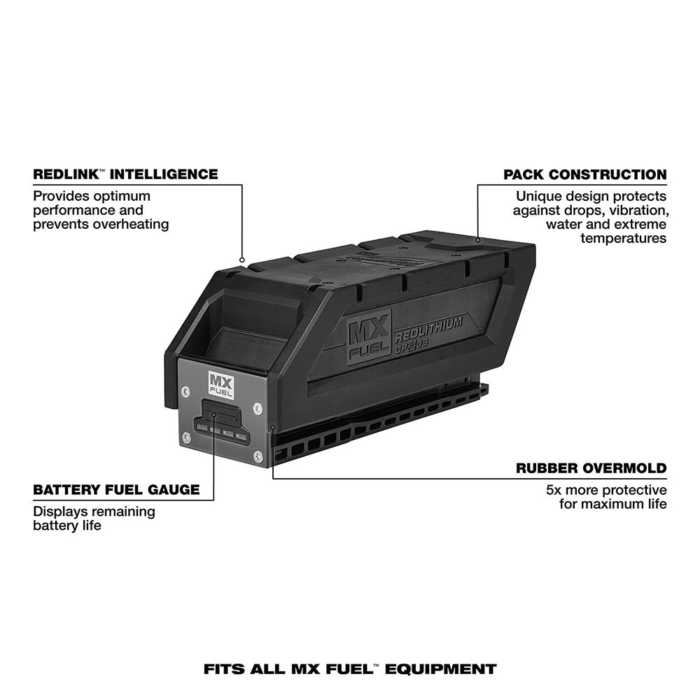 Milwaukee MXFCP203 MX FUEL REDLITHIUM CP203 3.0Ah Battery Pack