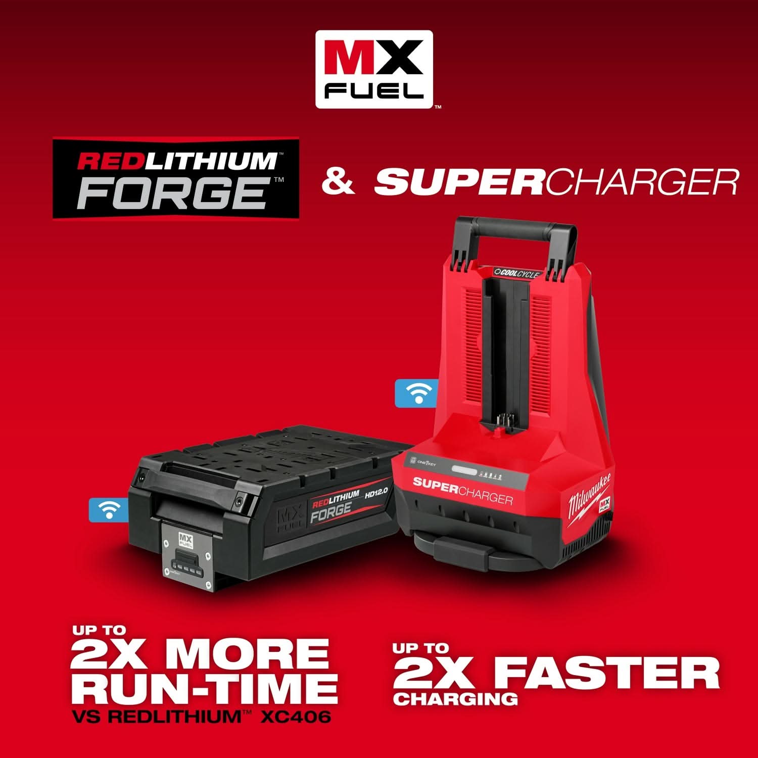 Milwaukee MXFSC-1HD12 MX FUEL REDLITHIUM FORGE HD12.0 BATTERY
