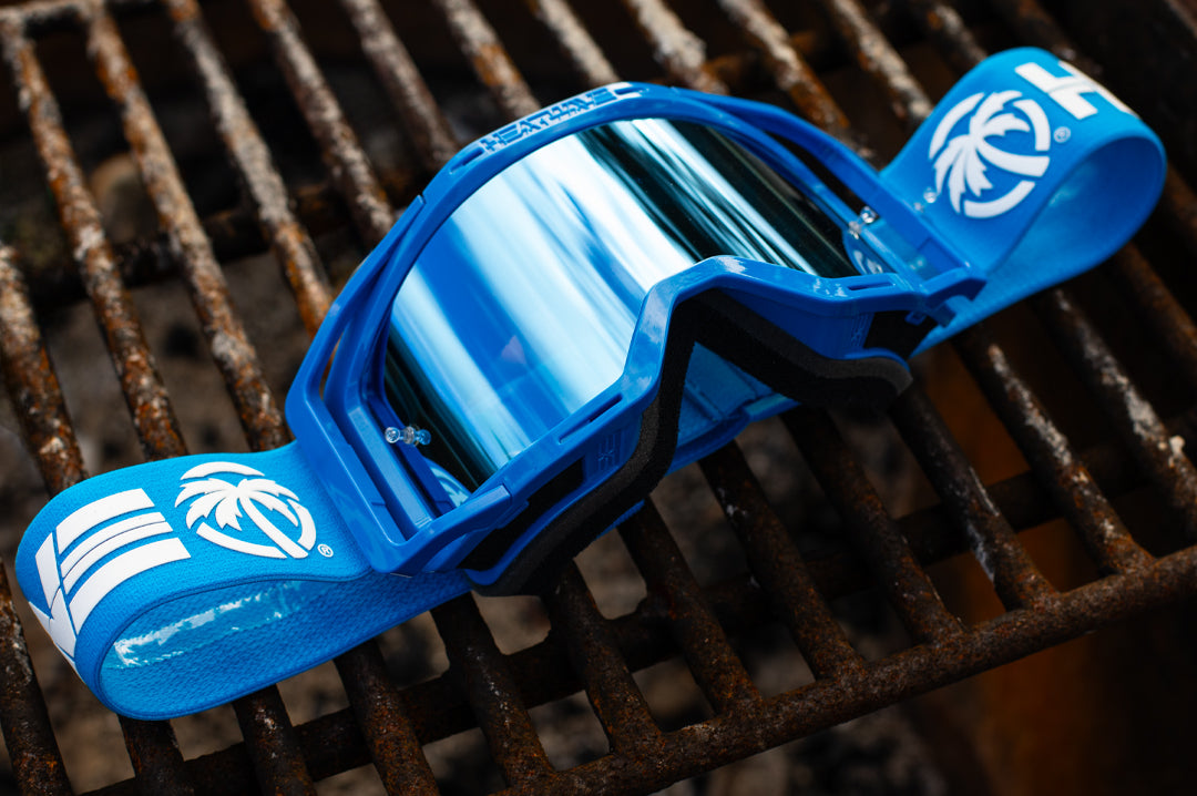 Heat Wave Billboard Icon ARC FLASH MXG-250 Moto Goggle