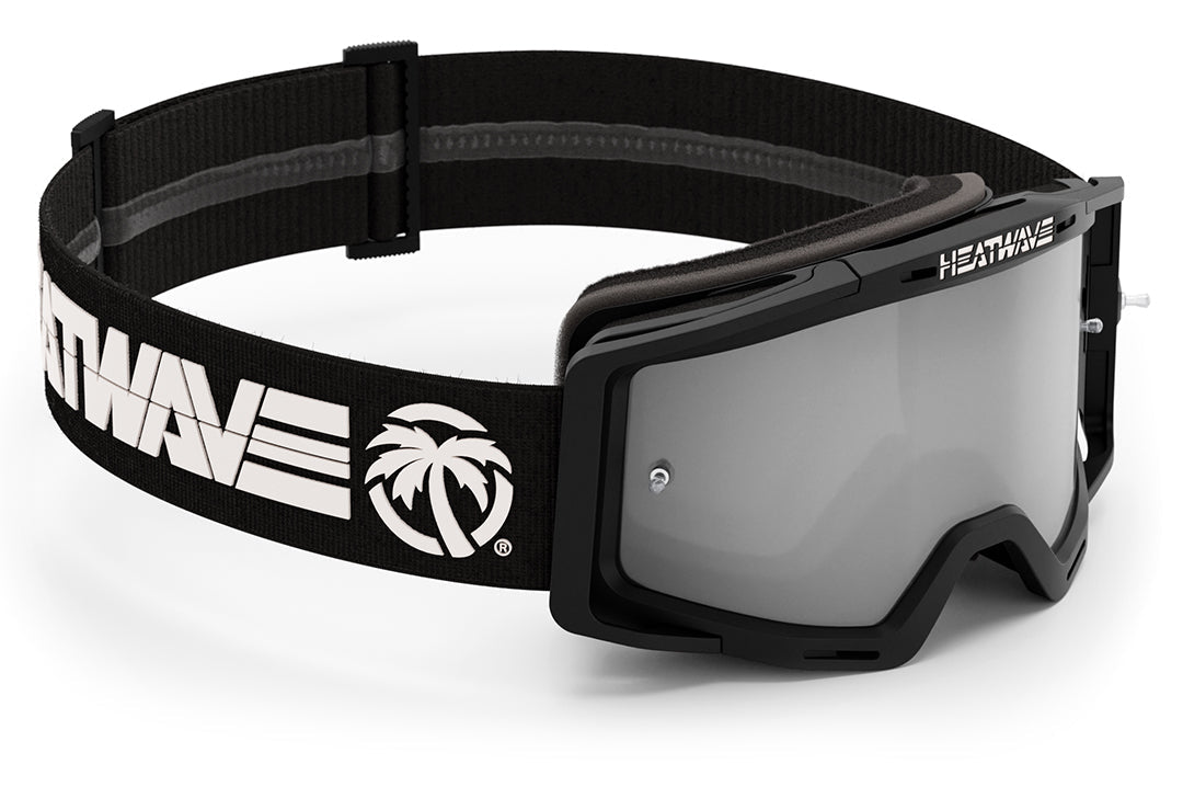 Heat Wave Billboard Icon BLACK MXG-250 Moto Goggle