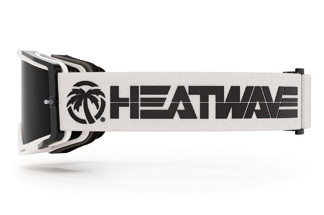 Heat Wave Billboard Icon WHITE MXG-250 Moto Goggle