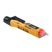 Klein Tools Non-Contact Voltage Tester with Signal Strength (NCVT7) pen-style 12-1000V AC tester with backlit bar graph LCD and pocket clip