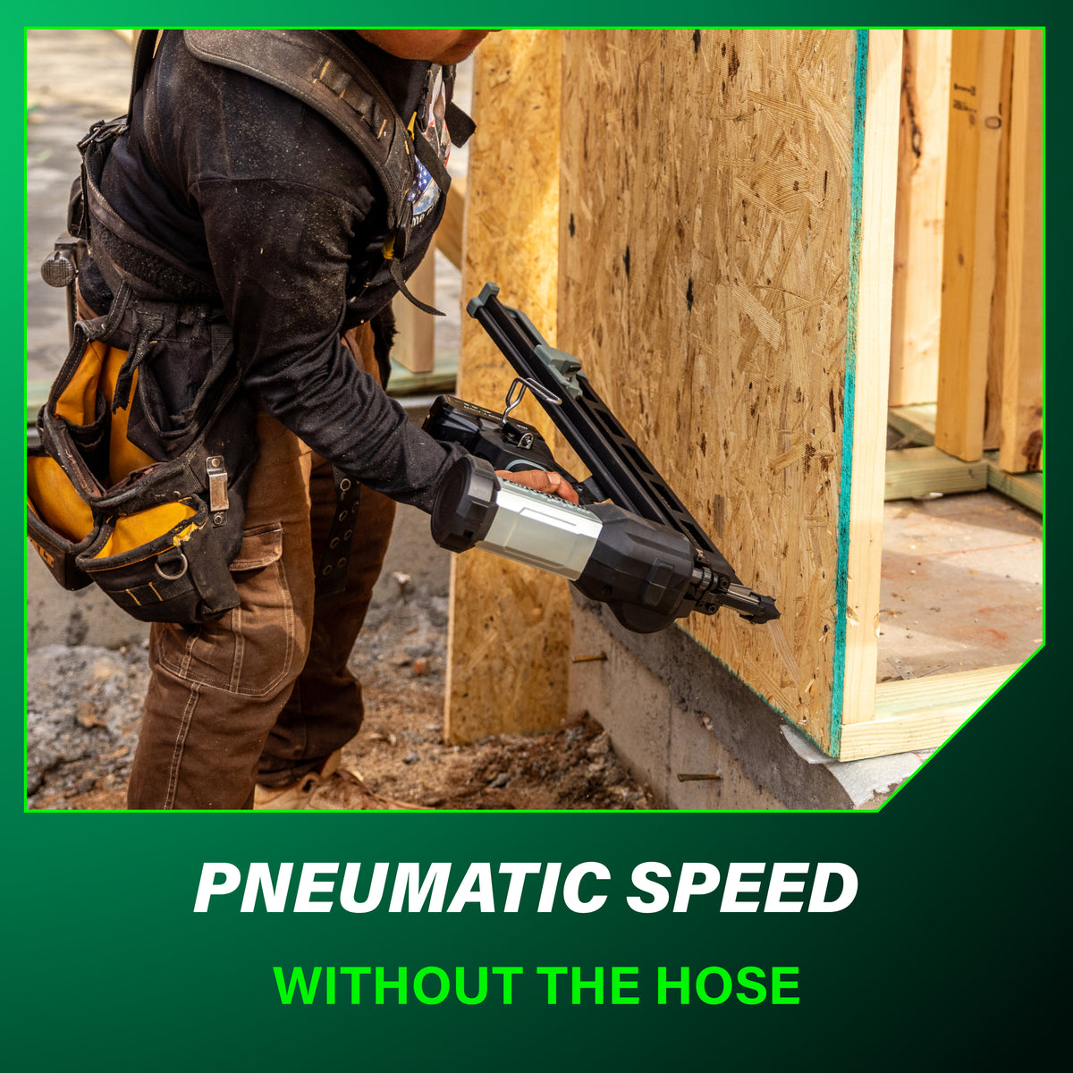 Metabo HPT 18V Cordless Pneumatic 21-Degree 3-1/2-in. Framing Nailer, 10.0Ah Kit (NR1890DRBQRY)