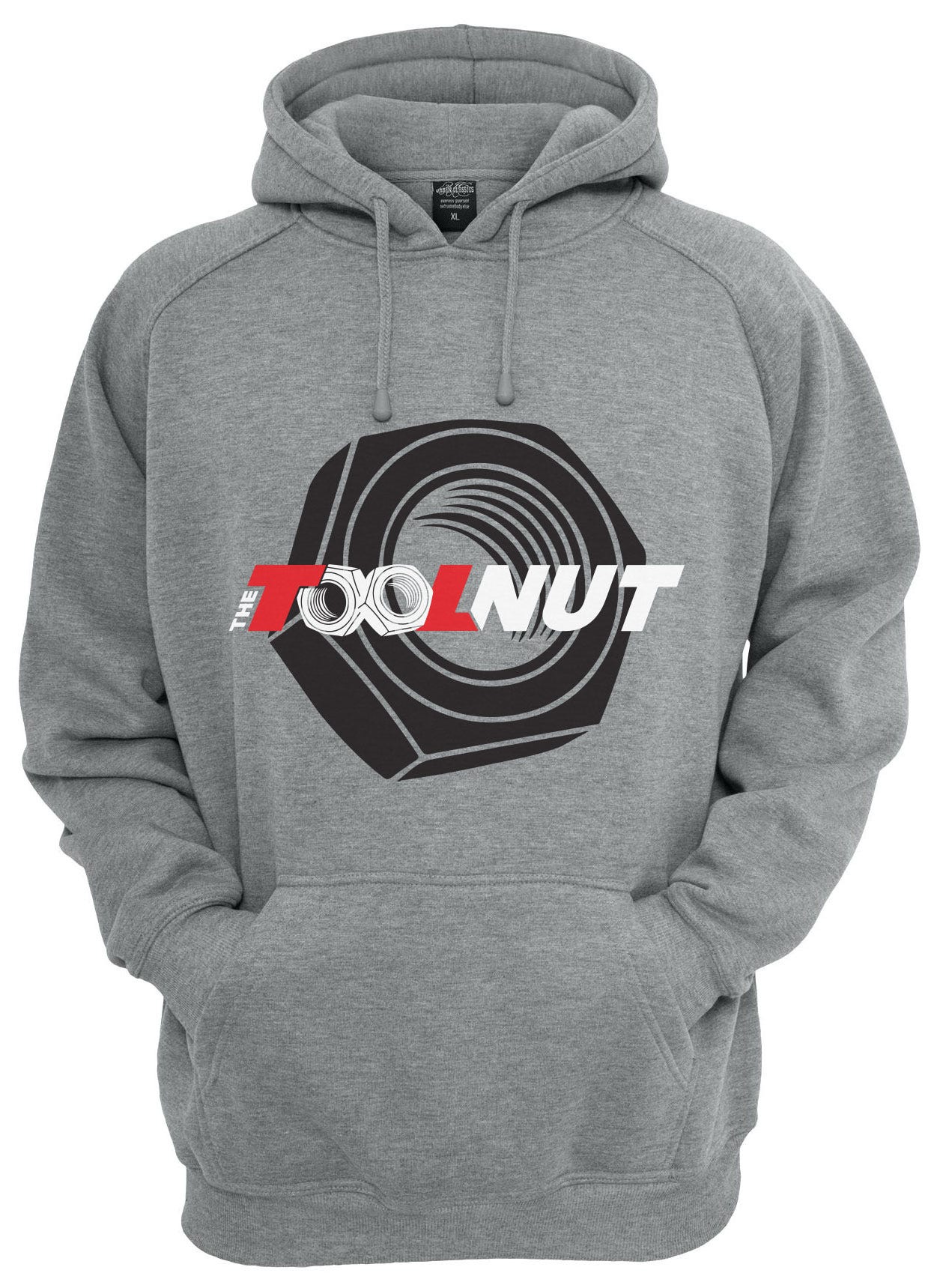 Tool Nut Logo Long Sleeve Gray Hoodie
