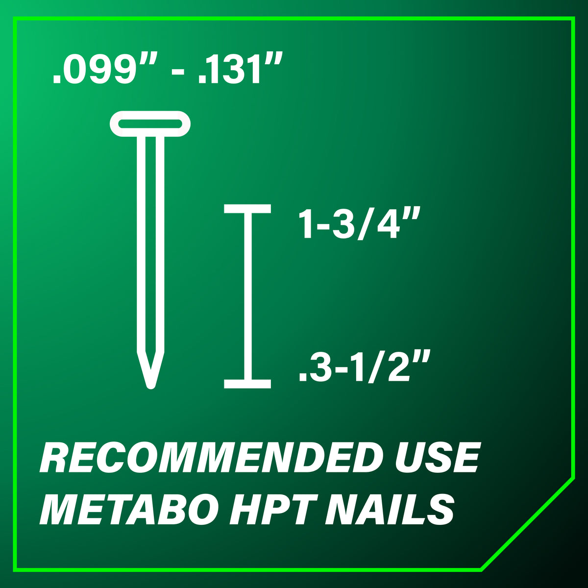 Metabo HPT 18V Cordless Pneumatic 15-Degree 3-1/2-in. Coil Framing Nailer, 10.0Ah Kit (NV1890DAQRY)
