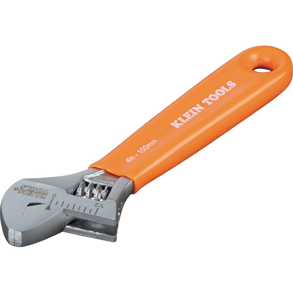 Klein Tools O5064 Extra-Capacity Adjustable Wrench, 4 in.