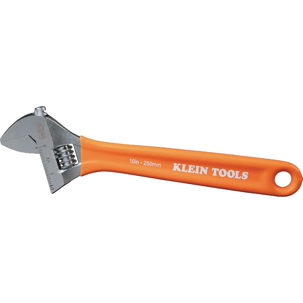 Klein Tools Extra-Capacity Adjustable Wrench, 10-in. (O50710)