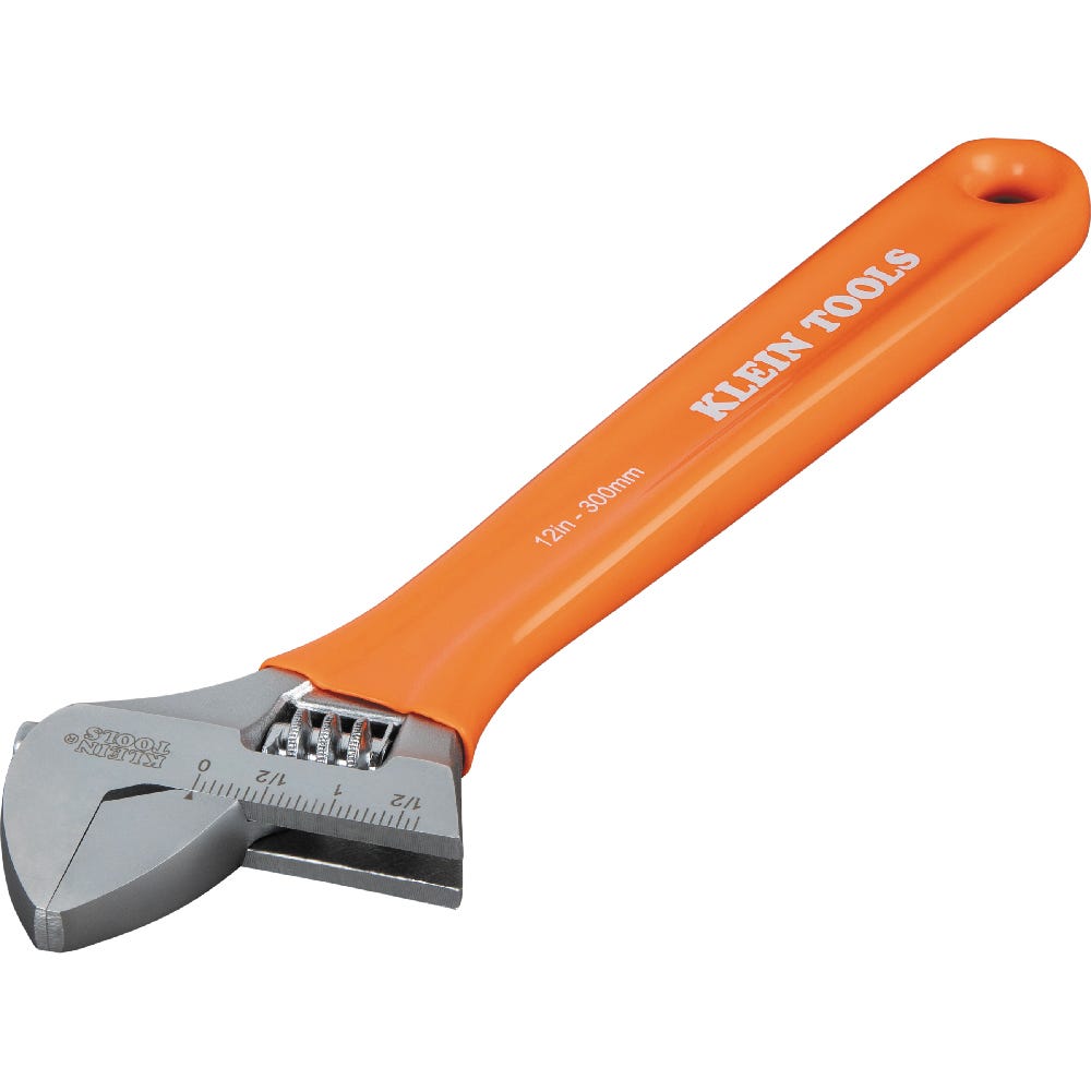 Klein Tools O50712 Extra-Capacity Adjustable Wrench, 12 in.