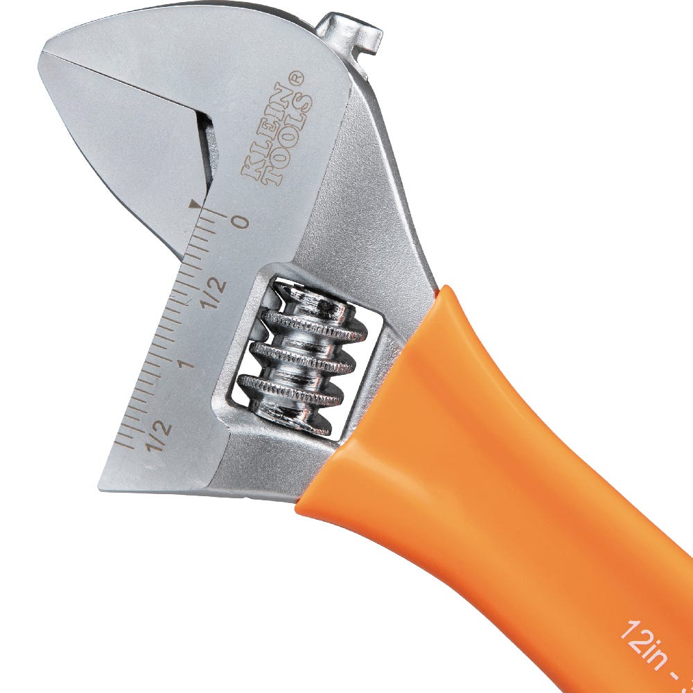 Klein Tools O50712 Extra-Capacity Adjustable Wrench, 12 in.