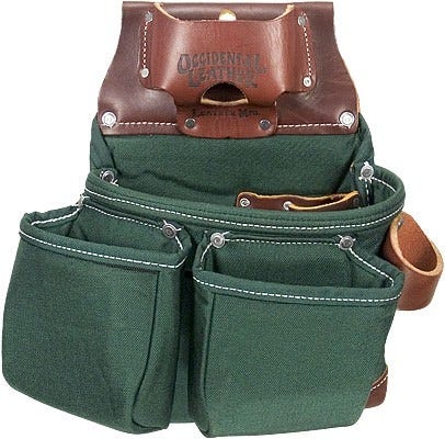 Occidental Leather 8018DB Oxy Lights 3-Pouch Tool Bag