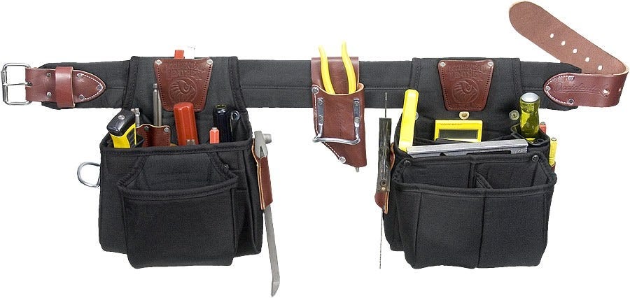Occidental 9525LH The Finisher Tool Belt Set - Left Handed