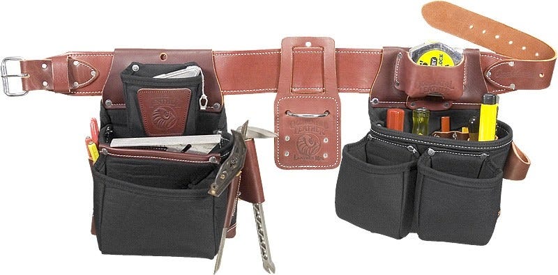 Occidental B8080DB OxyLights Framer Set with Double Outer Bags - Black