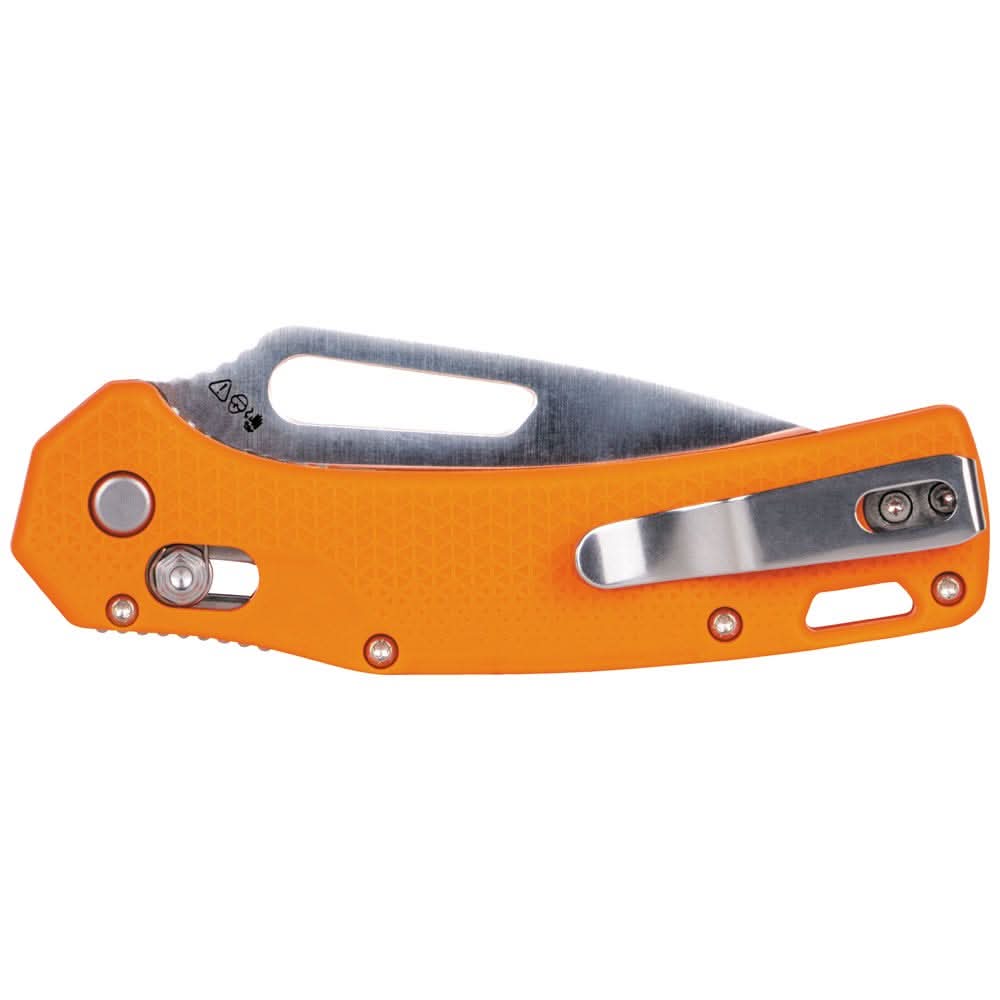 Klein Tools OFK000ORT KTO Resurgence Fishing Knife, Drop Point