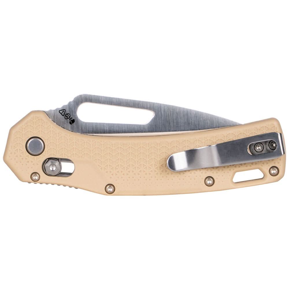 Klein Tools OGK001TNT KTO Resurgence Knife, Tanto Blade, Sand Handle