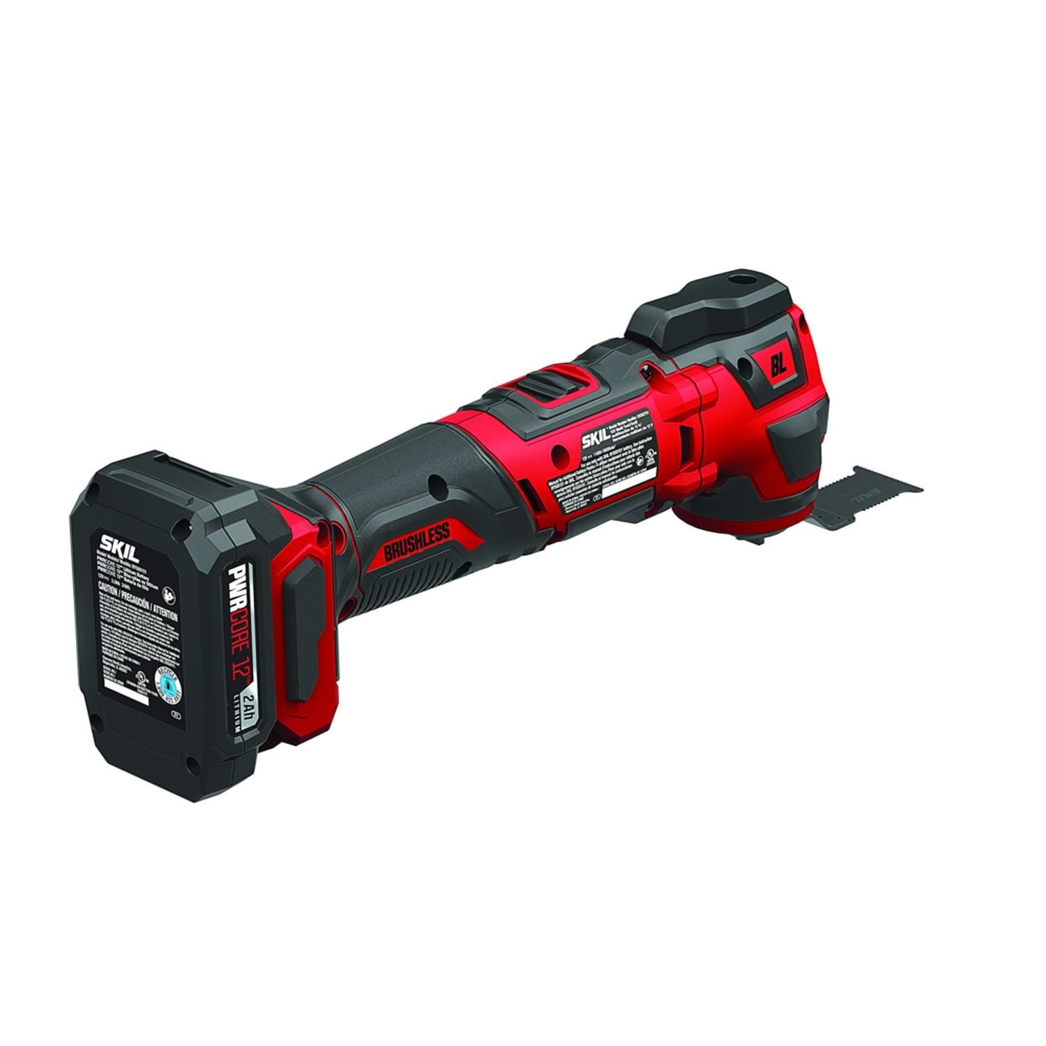 SKIL OS592702 PWRCore 12 Brushless 12V Oscillating MultiTool Kit with Battery and PWR JUMP Charger