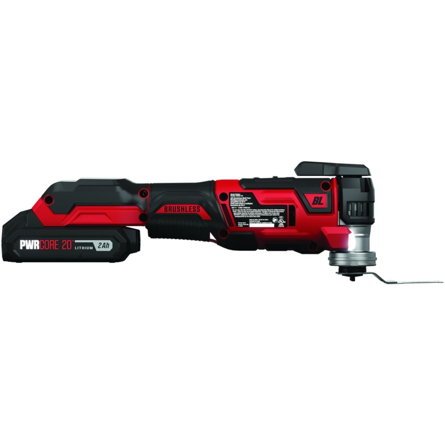 SKIL OS5937-10 PWRCore 20 Brushless 20V Oscillating MultiTool with Battery and PWR JUMP Charger