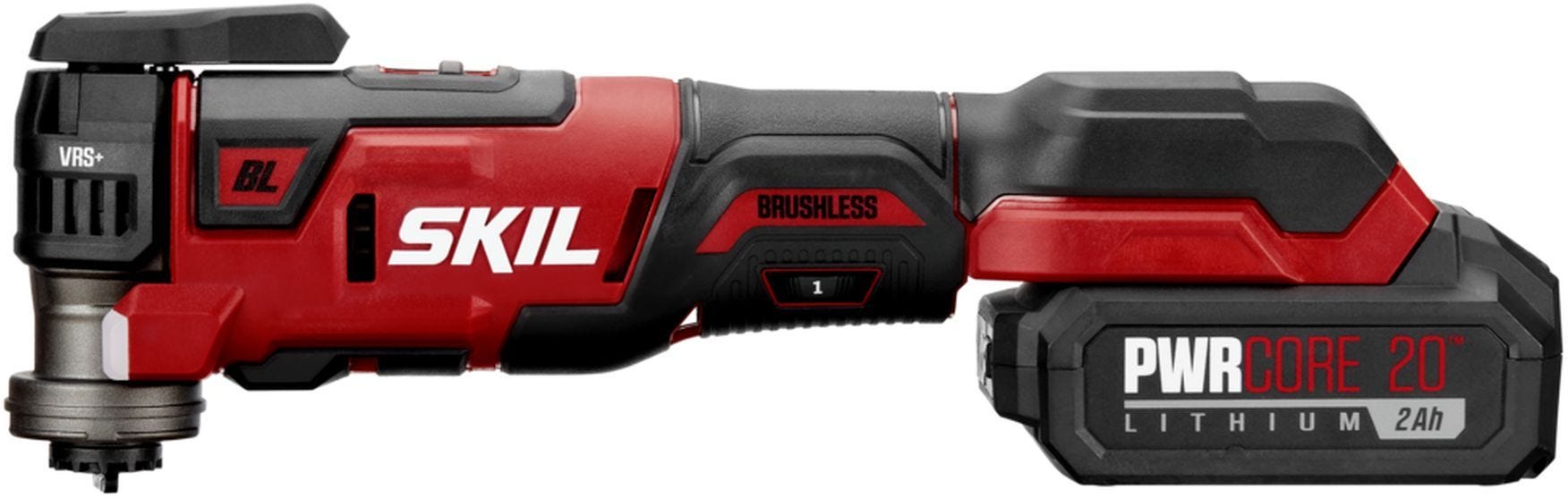 SKIL OS5937-10 PWRCore 20 Brushless 20V Oscillating MultiTool with Battery and PWR JUMP Charger