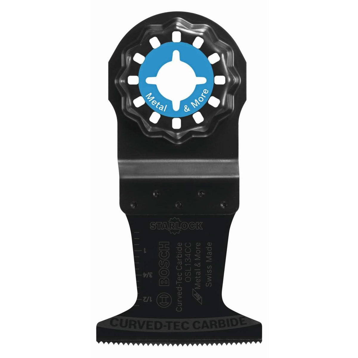 Bosch OSL134CC 1-3/4-inch Starlock Oscillating Multi-Tool Curved-Tec Carbide Extreme Plunge Blade