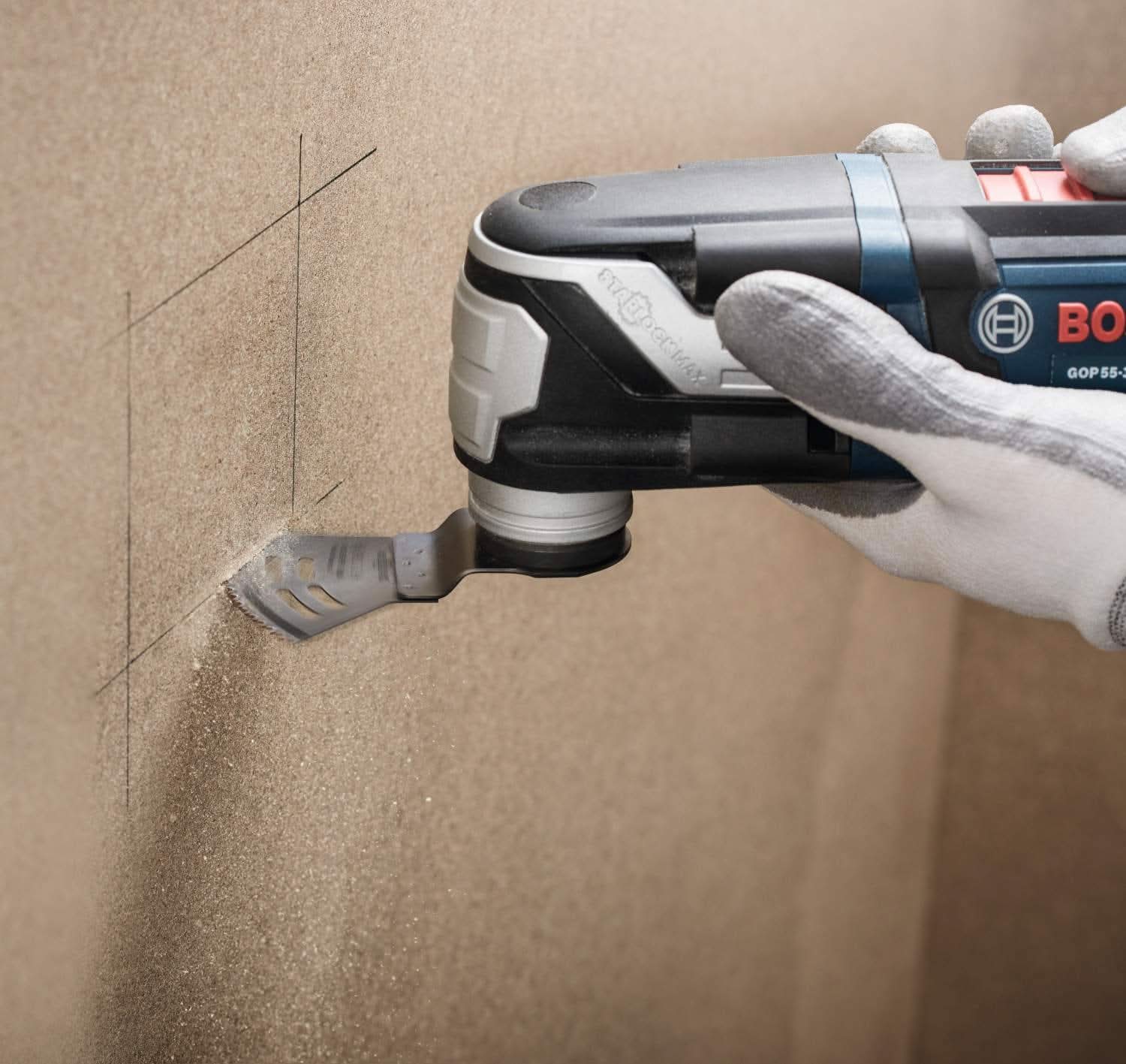Bosch OSL218F 2-1/8-inch Starlock Oscillating Multi-Tool 2-in-1 Dual-Tec Bi-Metal Plunge Blade