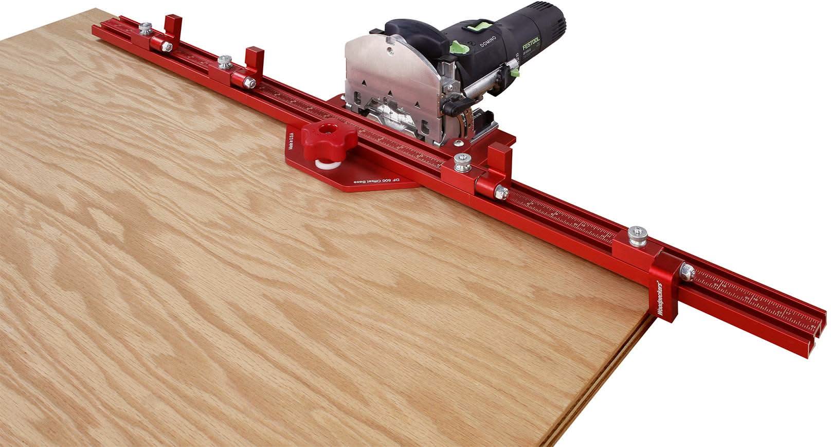 Woodpeckers Domino DF 500 Offset Base System, Imperial – Tool Nut